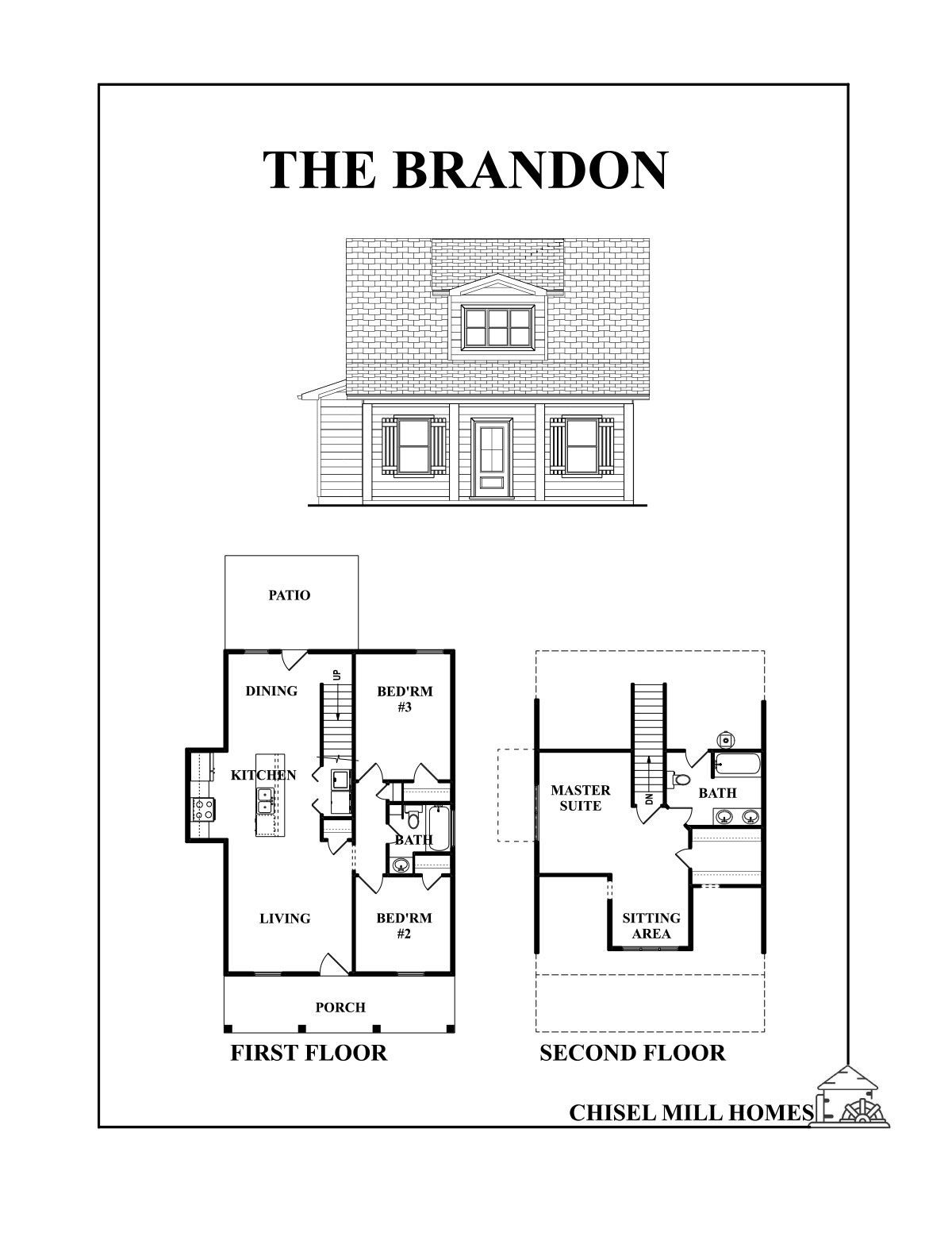 The Brandon Floorplan 1