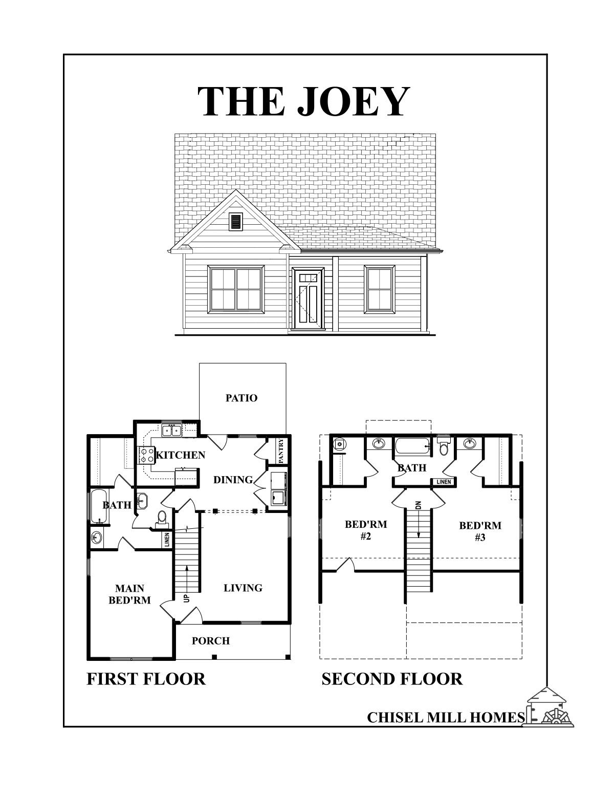 The Joey Floorplan 1