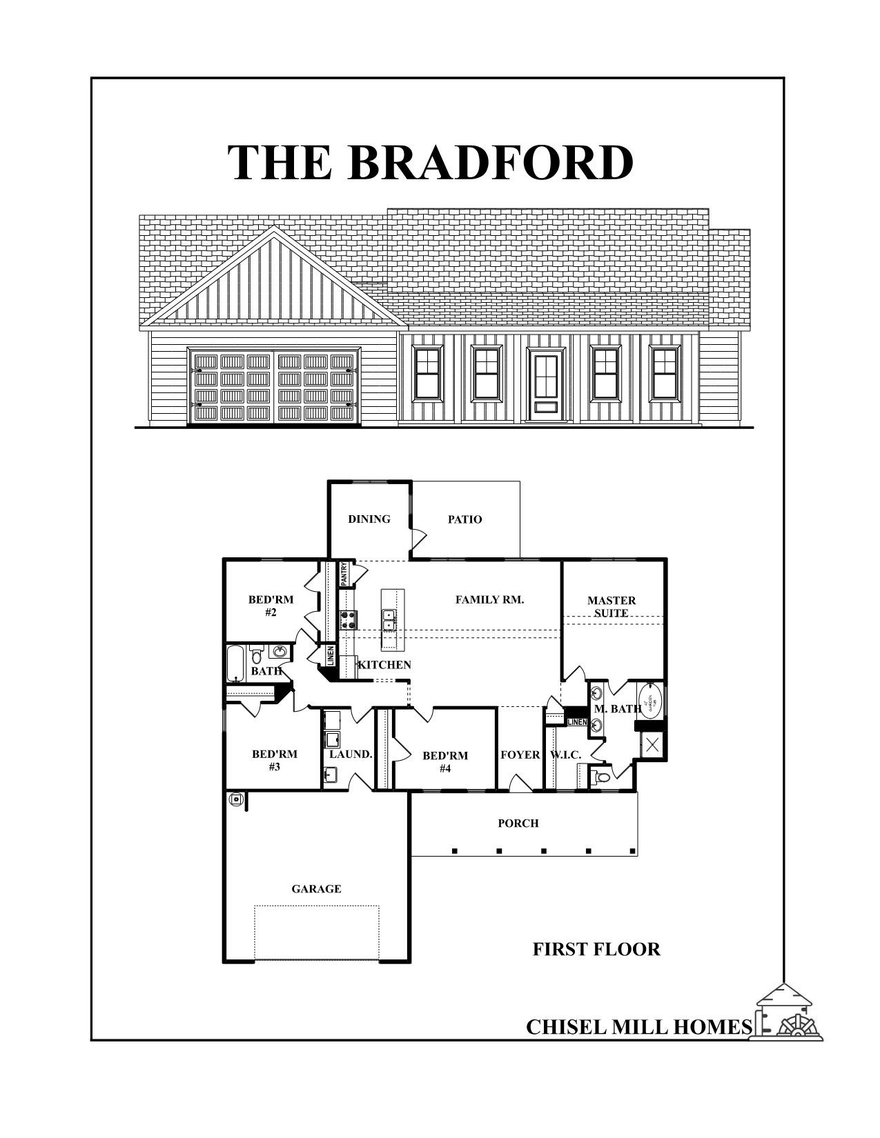 The Bradford Floorplan 1