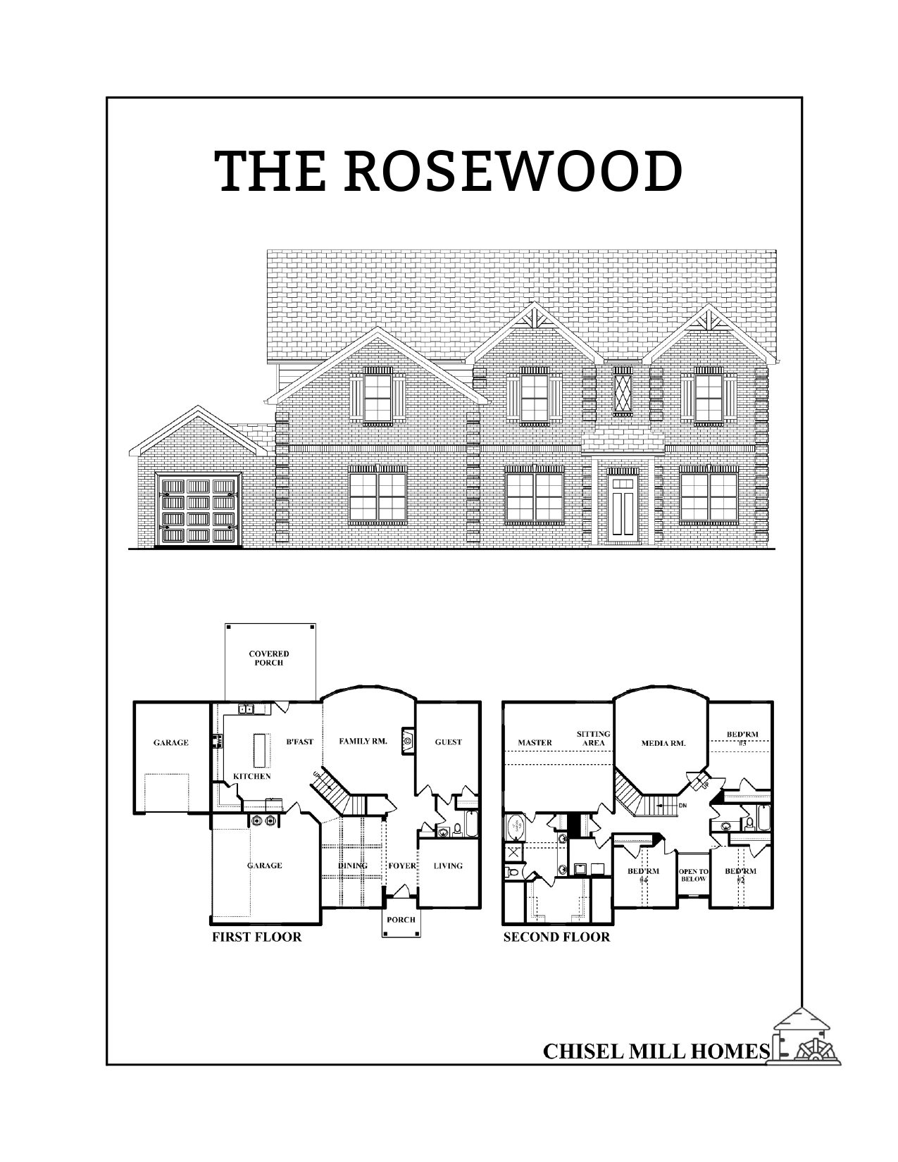 The Rosewood Floorplan 1