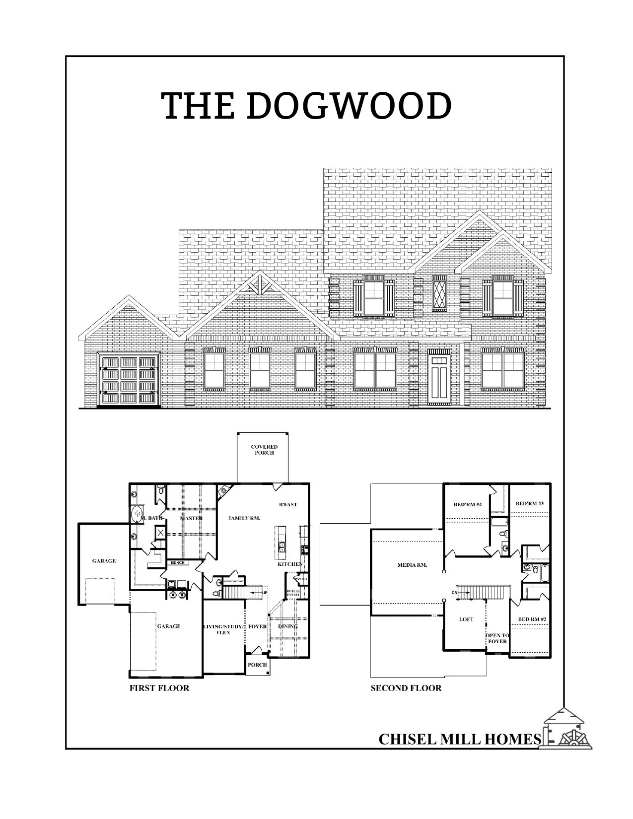 The Dogwood Floorplan 1