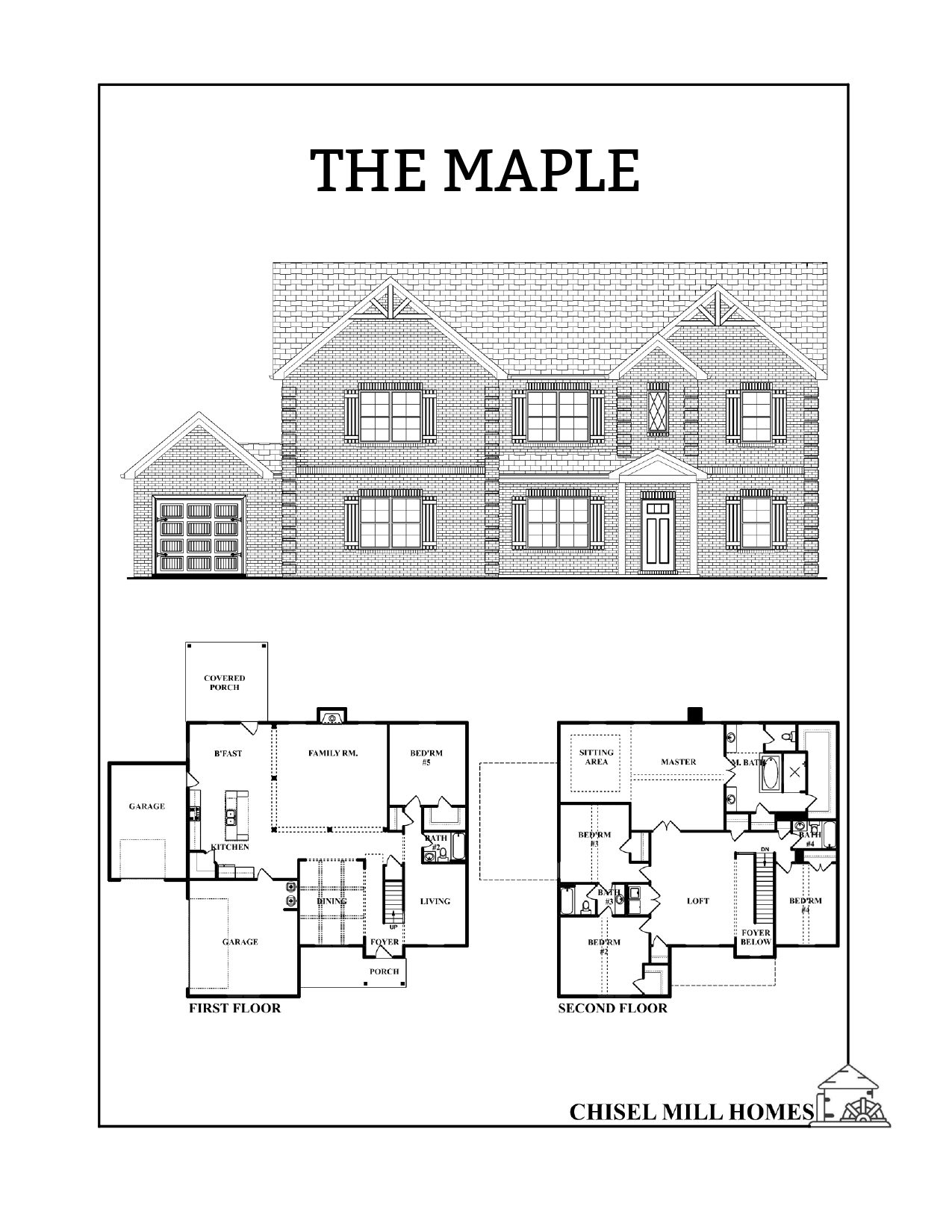 The Maple Floorplan 1