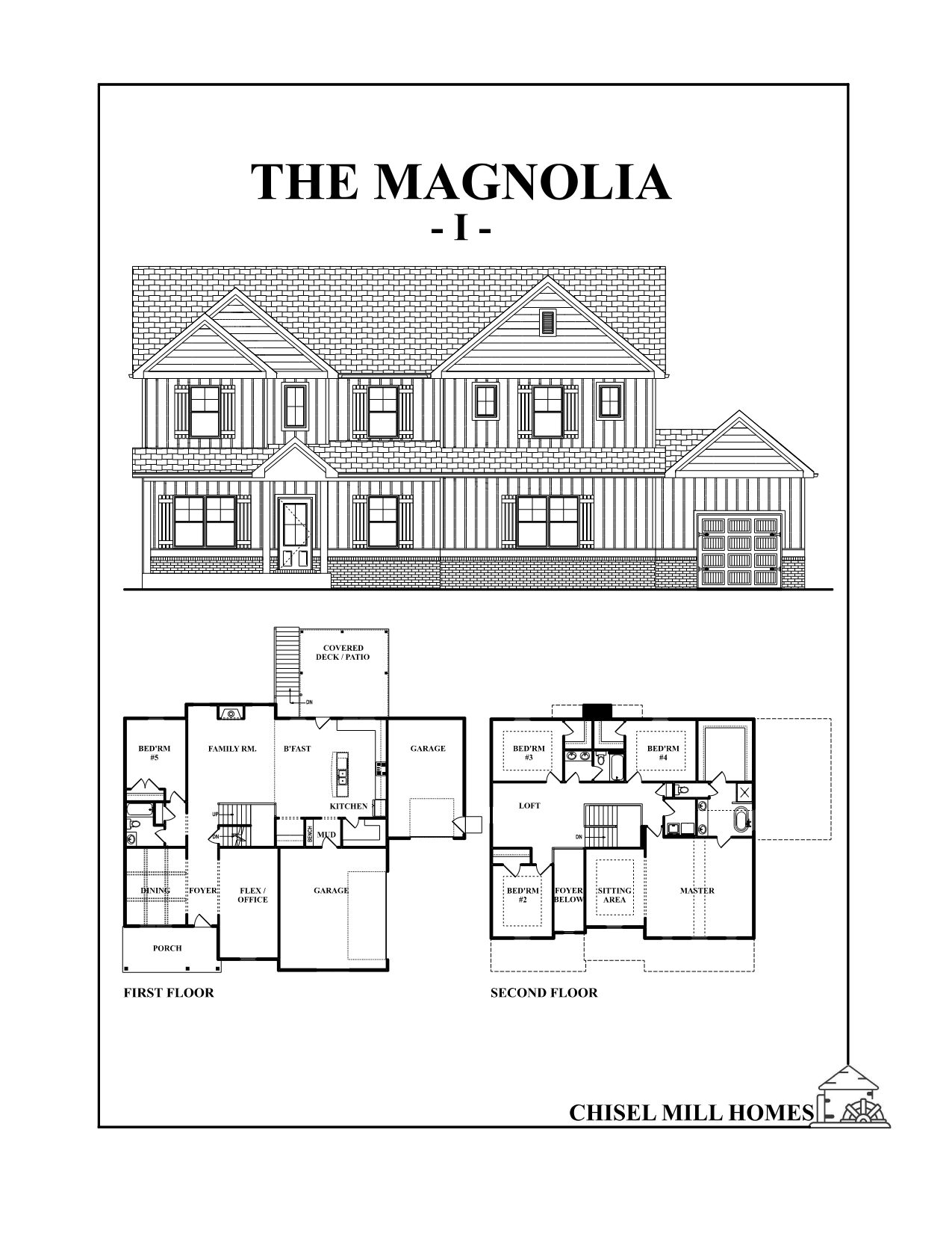 The Magnolia II Floorplan 1