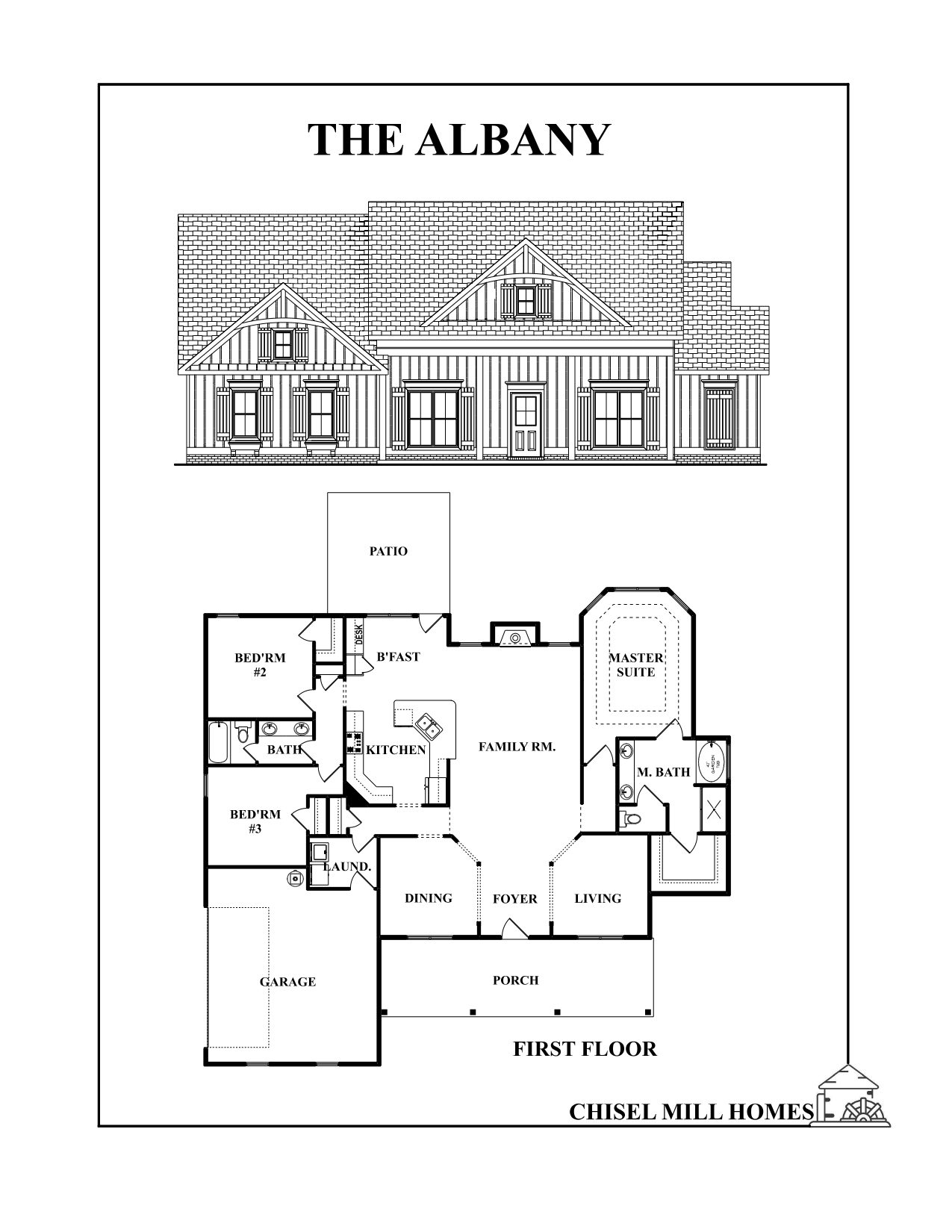 The Albany Floorplan 1