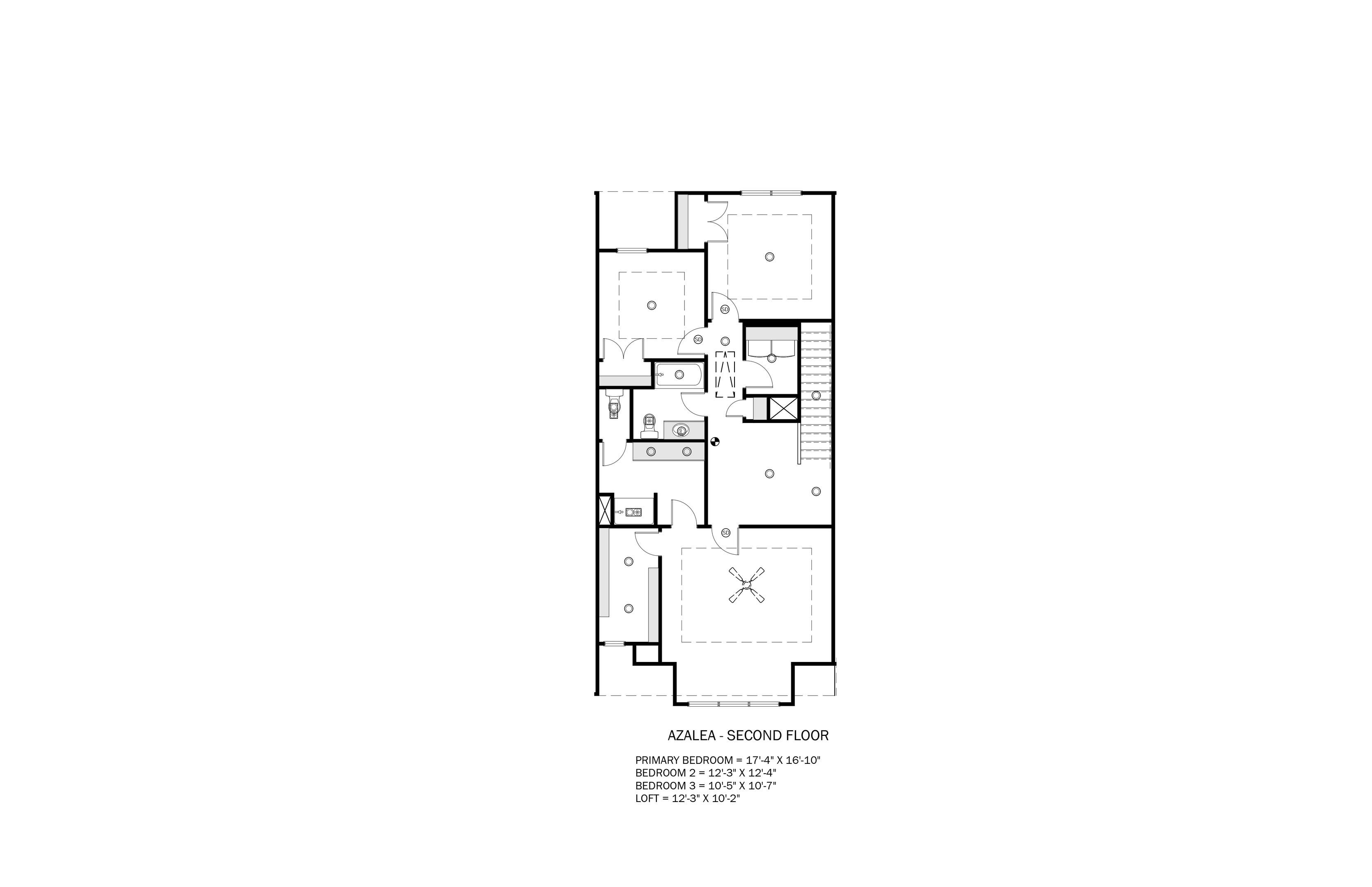 The Azalea Floorplan 2