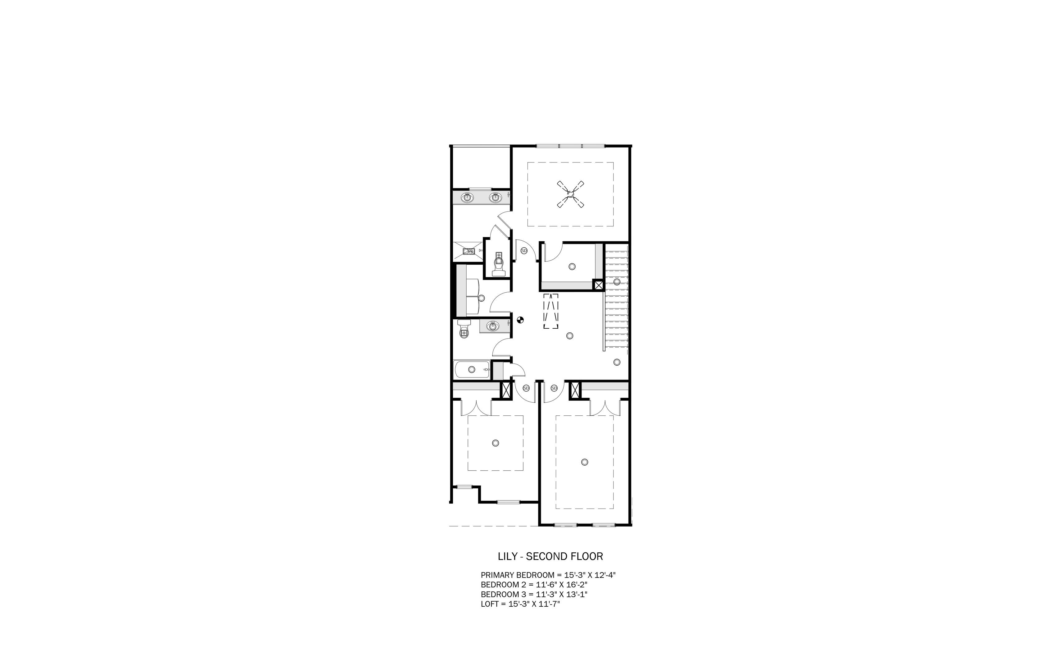 The Lily Floorplan 2