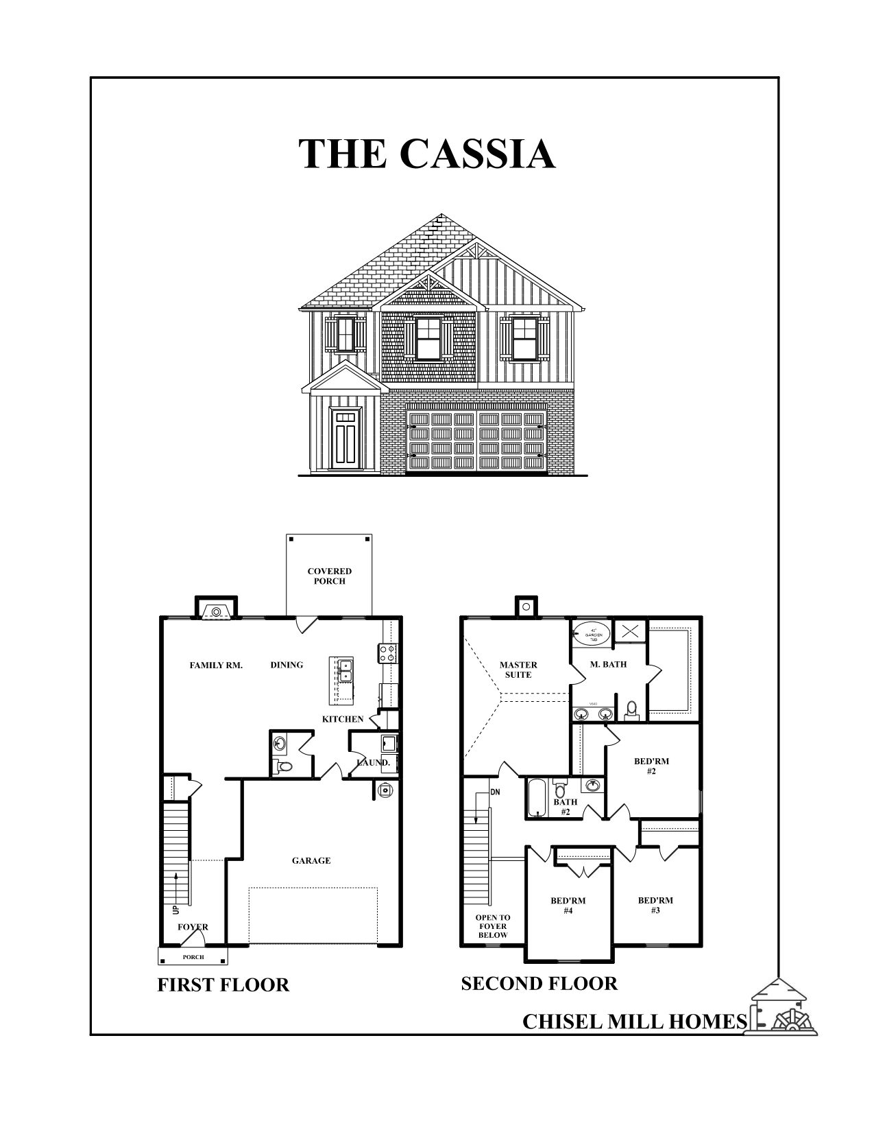 The Cassia Floorplan 1