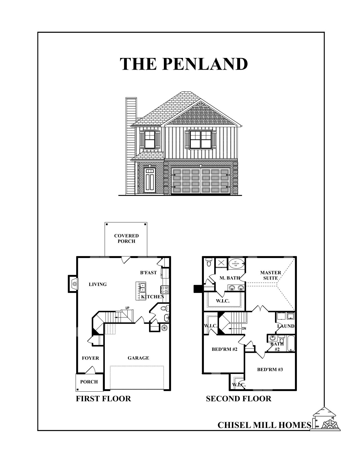 The Penland Floorplan 1