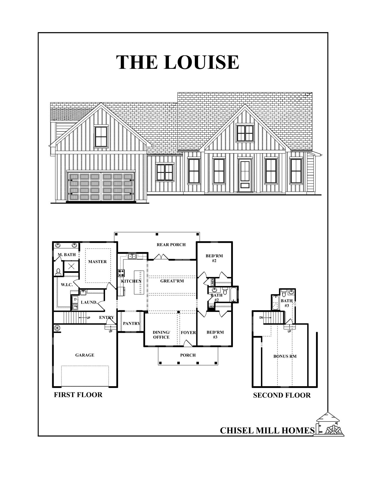 The Louise Floorplan 1