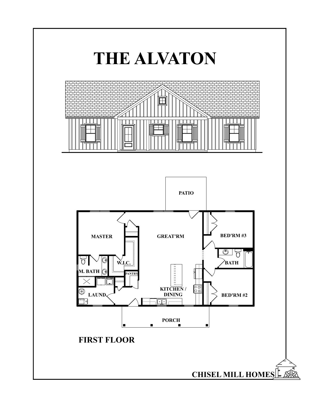 The Alvaton Floorplan 1