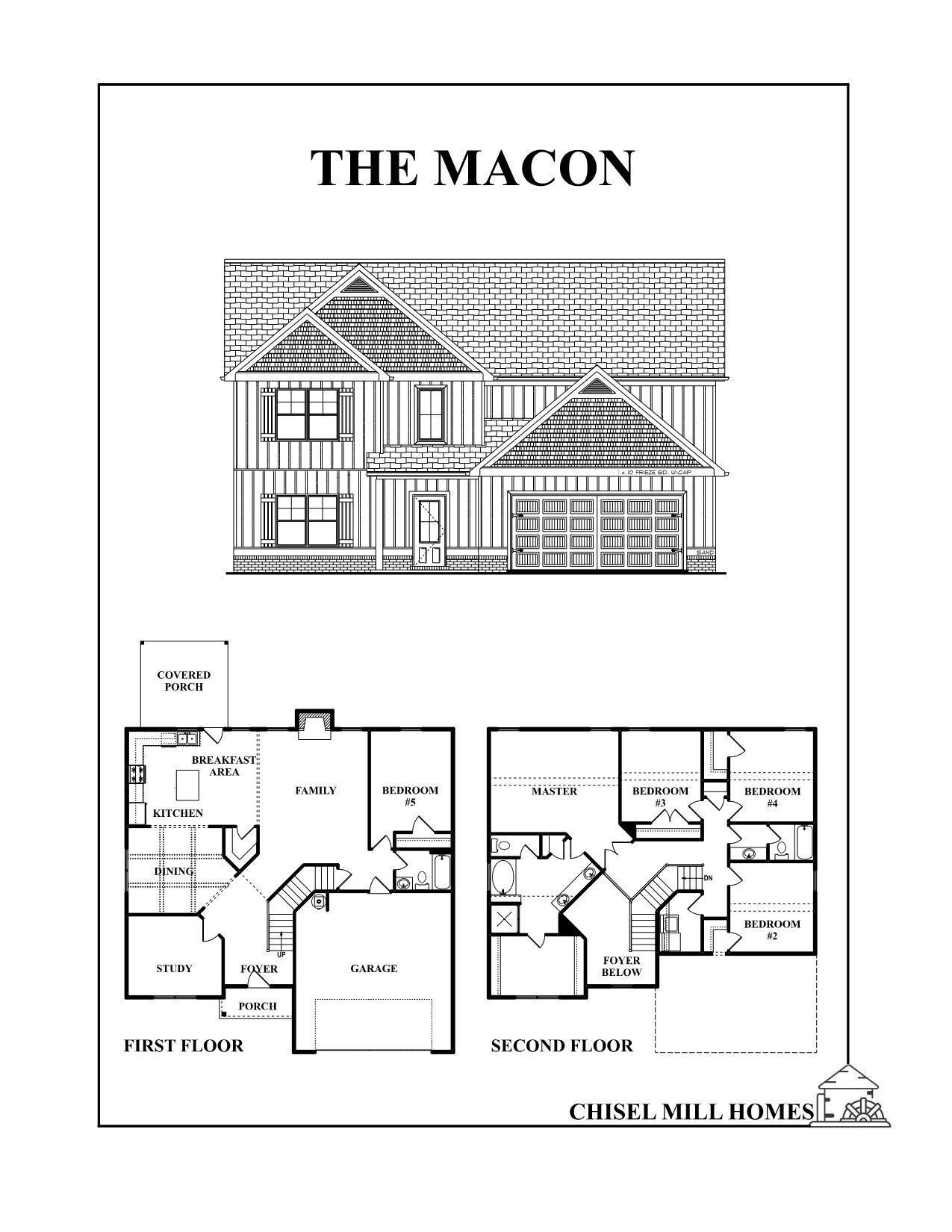 The Macon Floorplan 1