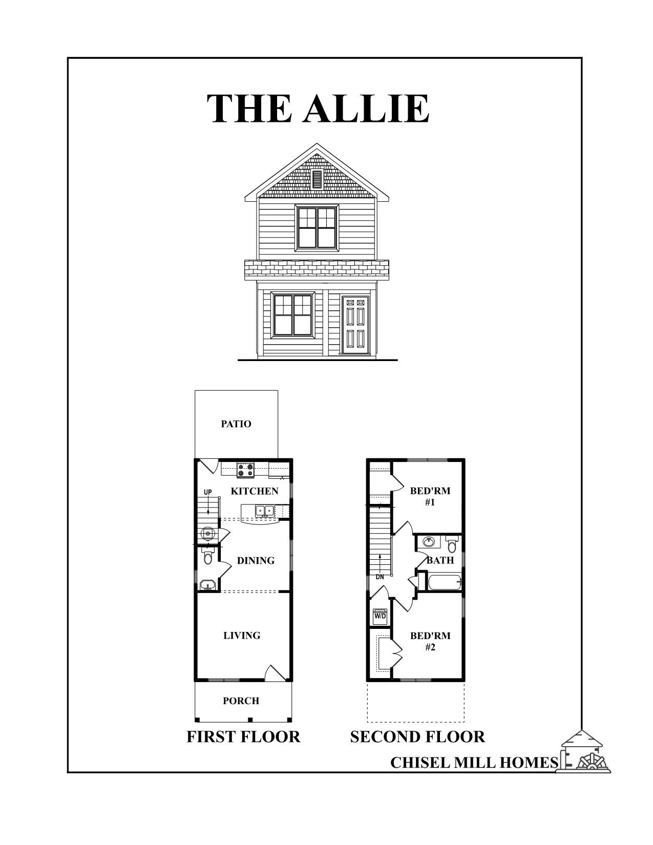 The Allie Floorplan 1