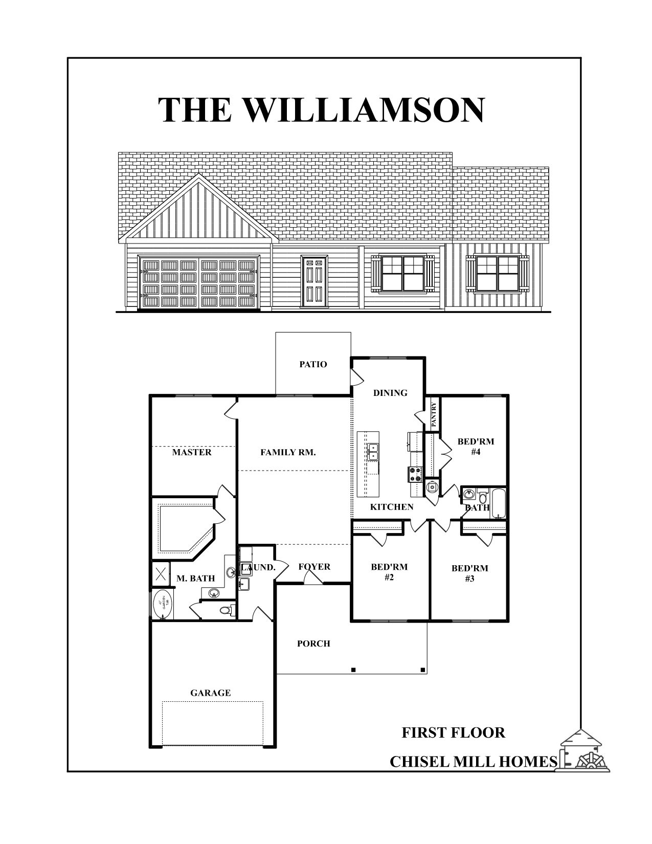 The Williamson Floorplan 1