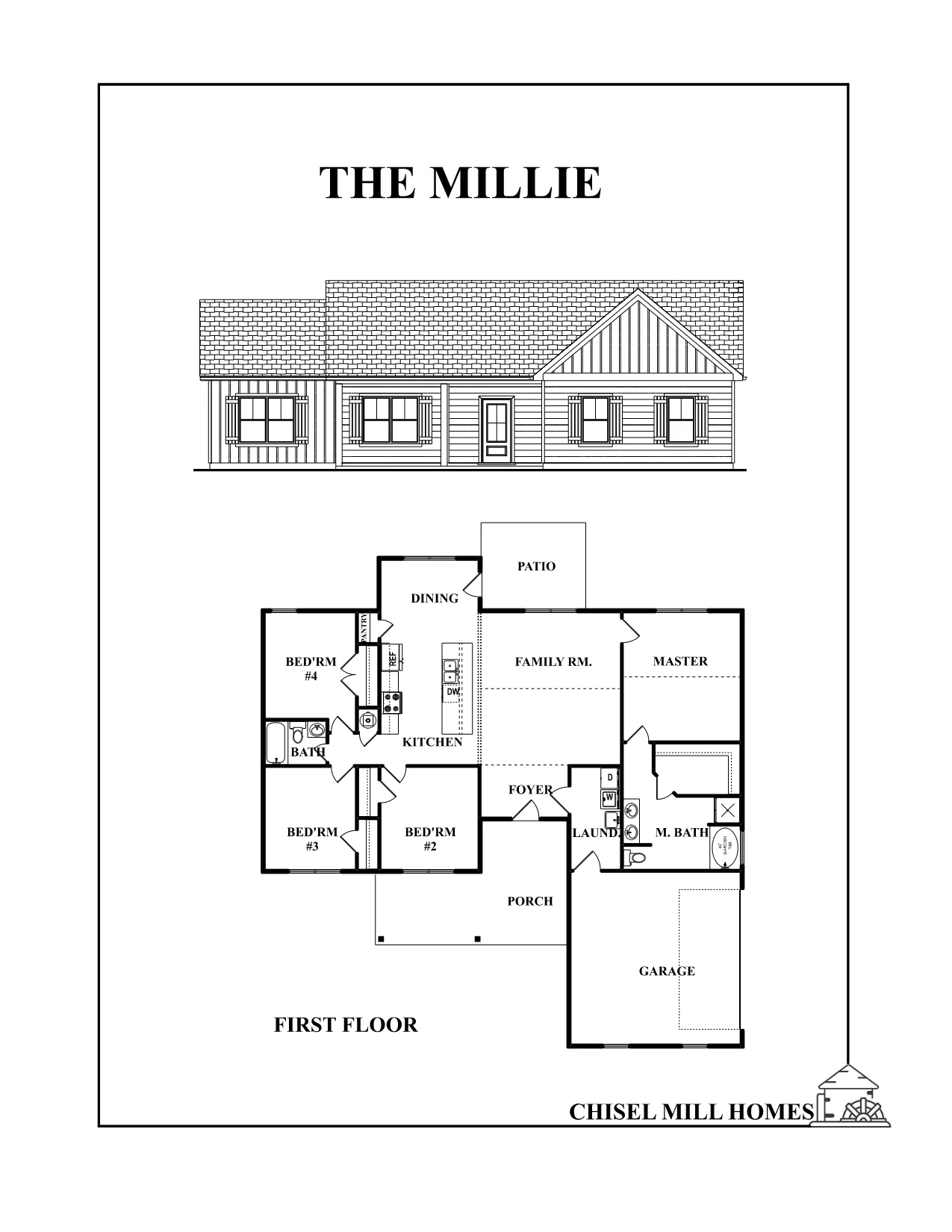 The Millie Floorplan 3