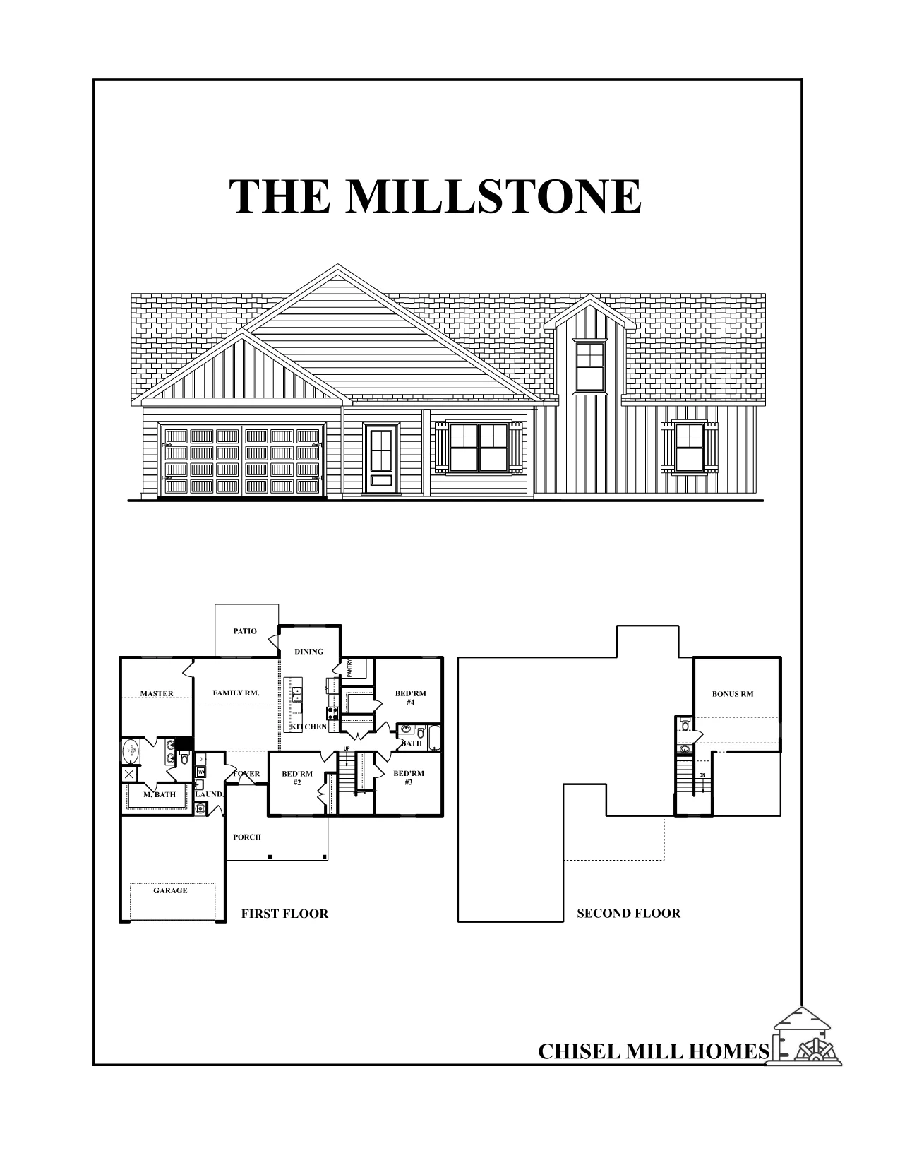 The Millstone Floorplan 1