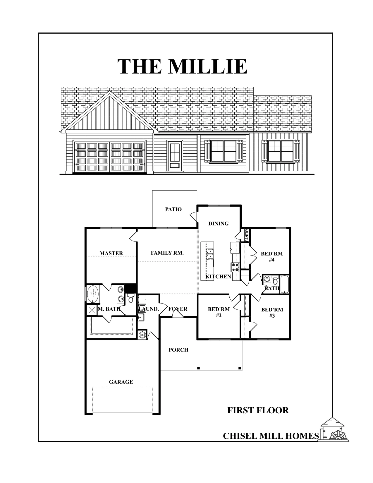 The Millie Floorplan 3