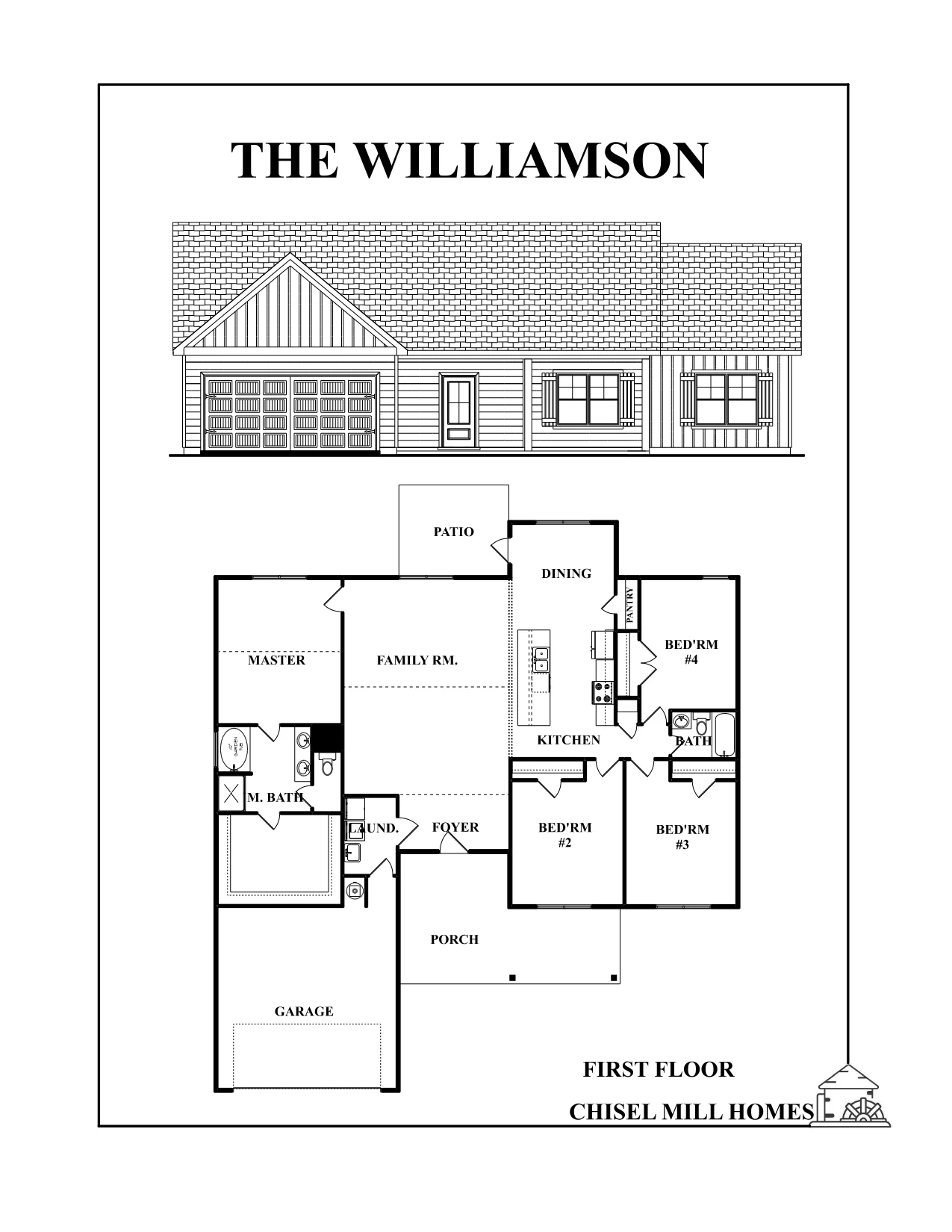 The Williamson Floorplan 1