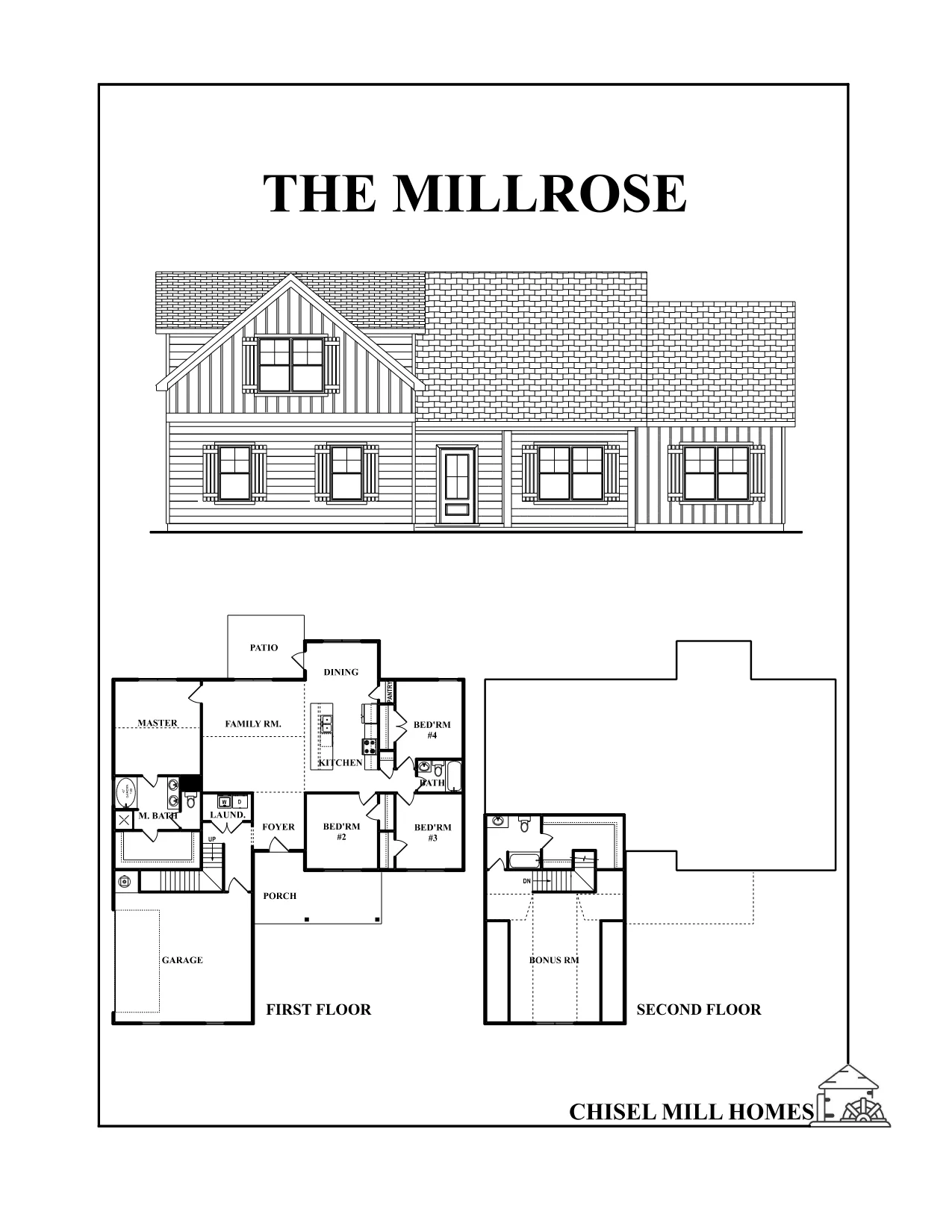 The Millrose Floorplan 4